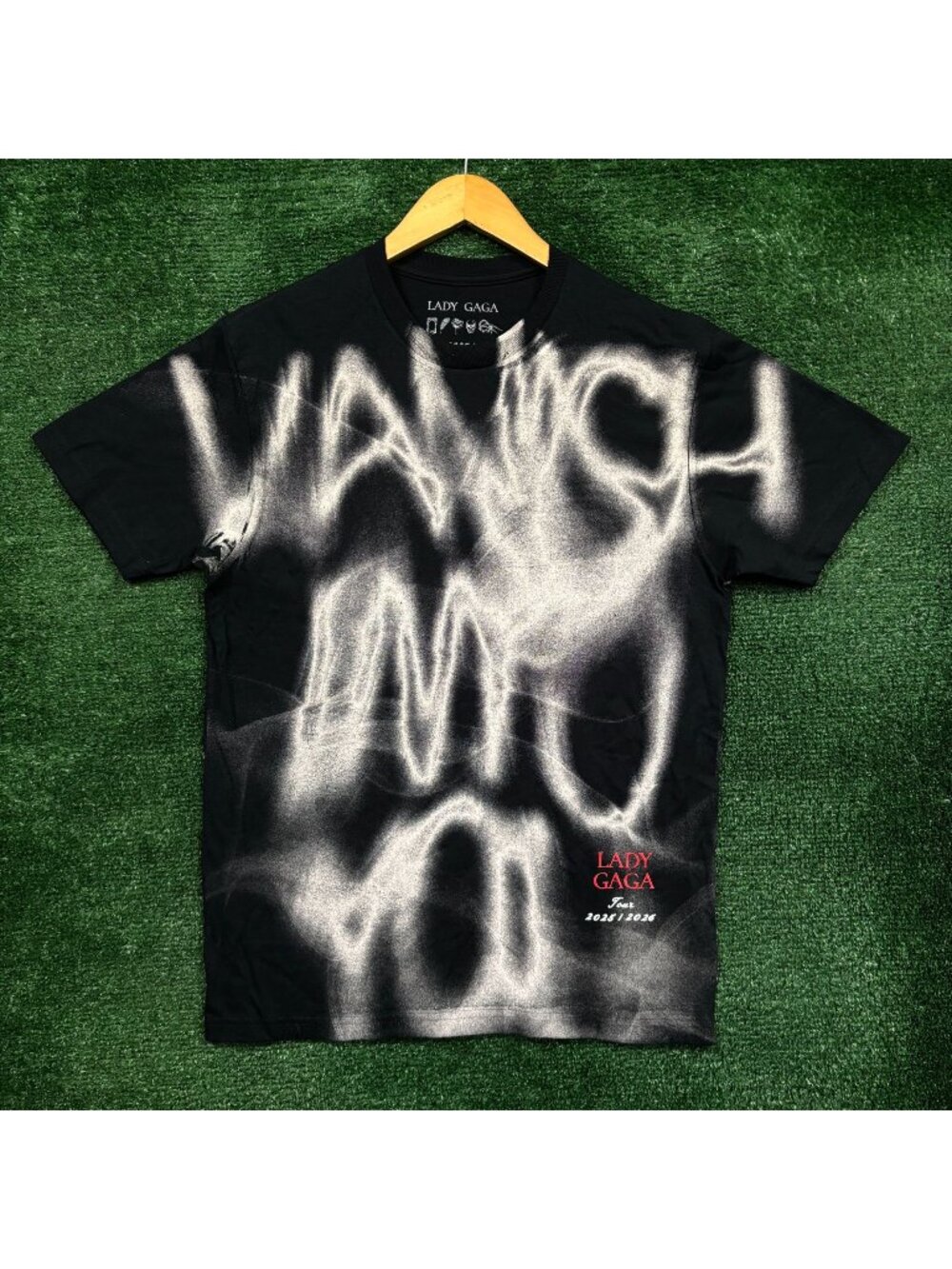 Lady Gaga Vanish into You Mayhem Tour T-Shirt Size Small